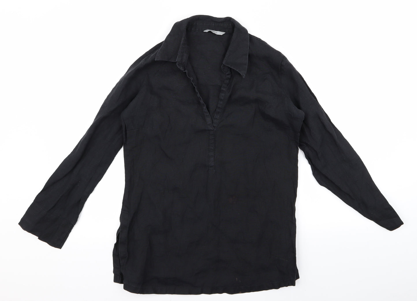 m&s Womens Black   Basic Blouse Size M