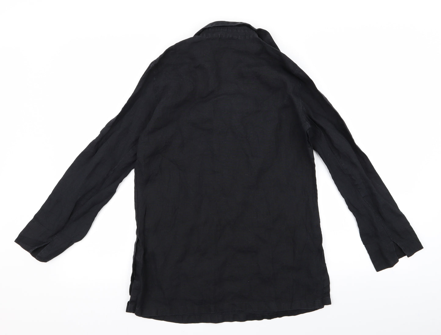 m&s Womens Black   Basic Blouse Size M