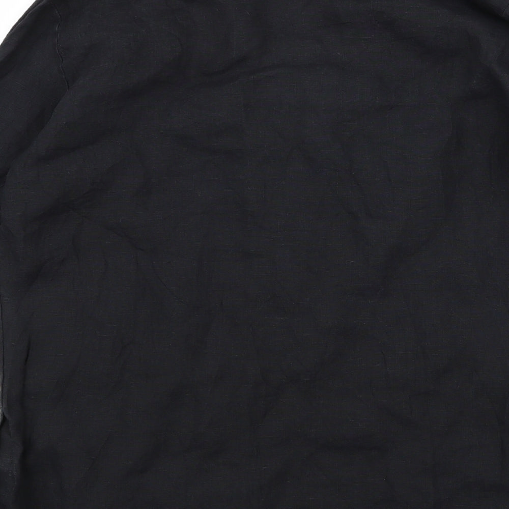m&s Womens Black   Basic Blouse Size M