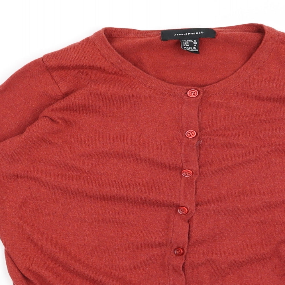 atmoshere Womens Red   Cardigan Jumper Size 16