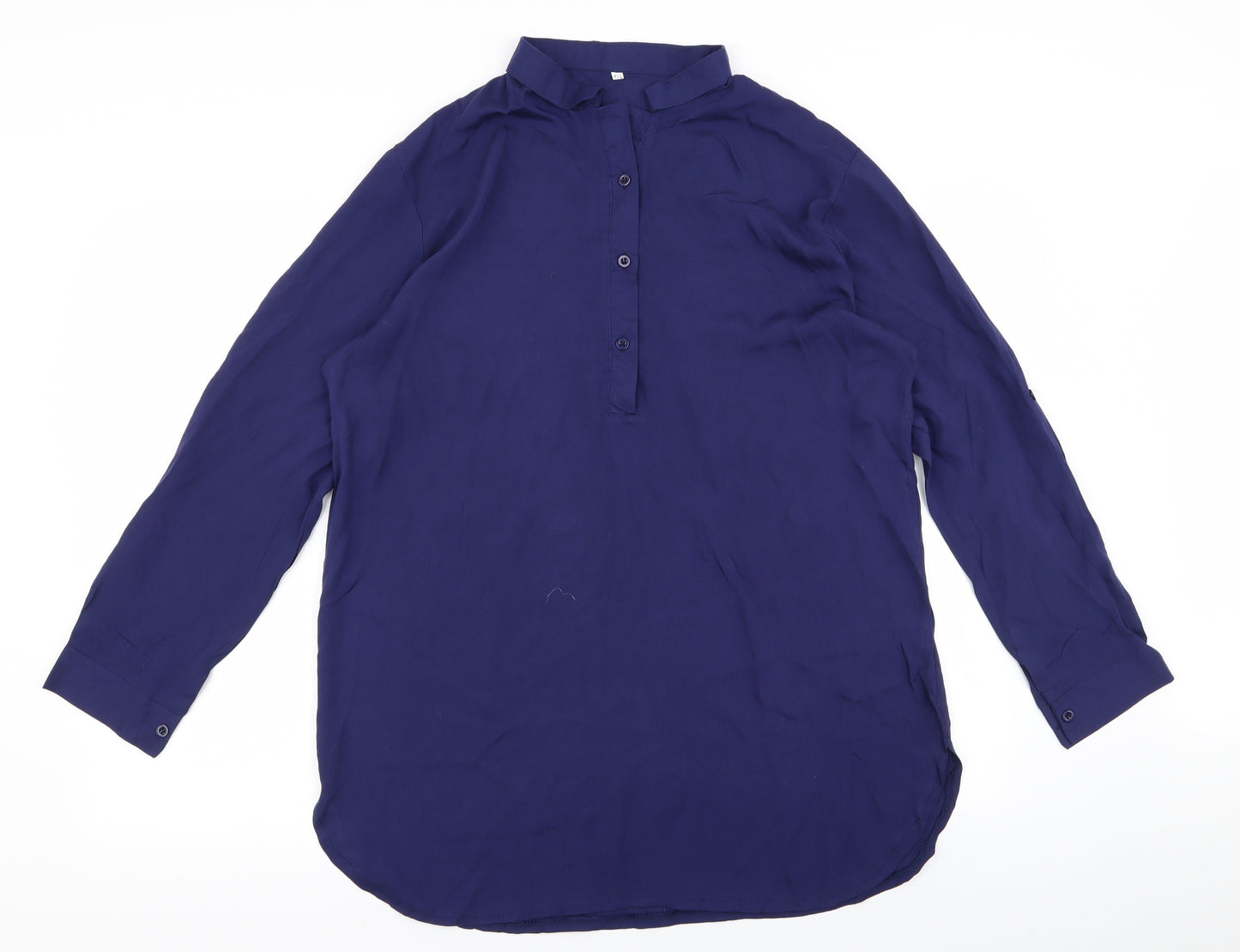Preworn Womens Purple   Basic Blouse Size 4XL