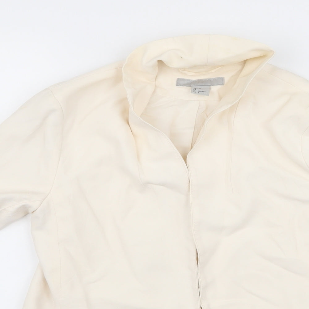 H&M Womens Beige   Jacket  Size 6