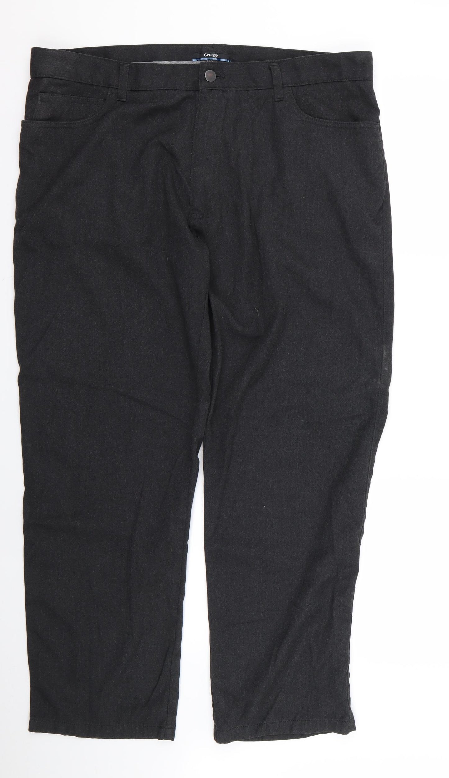 George Womens Black   Trousers  Size 40 L27 in