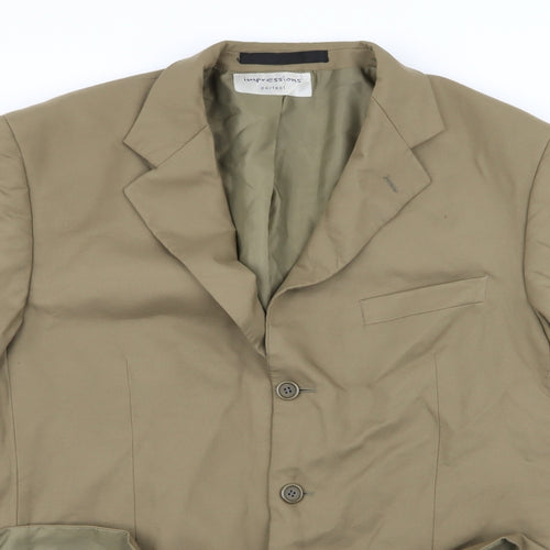Impressions Womens Brown   Jacket  Size 18