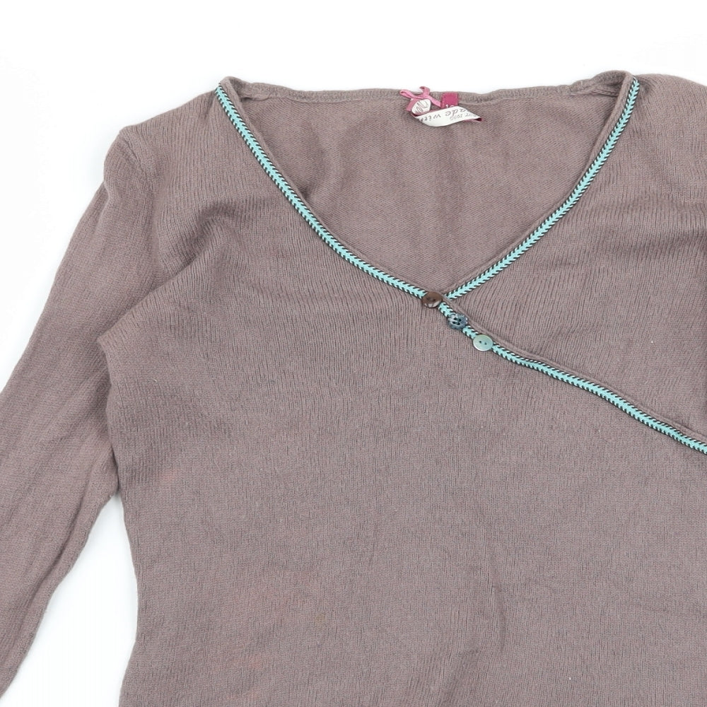 Preworn Womens Brown   Pullover Jumper Size 12