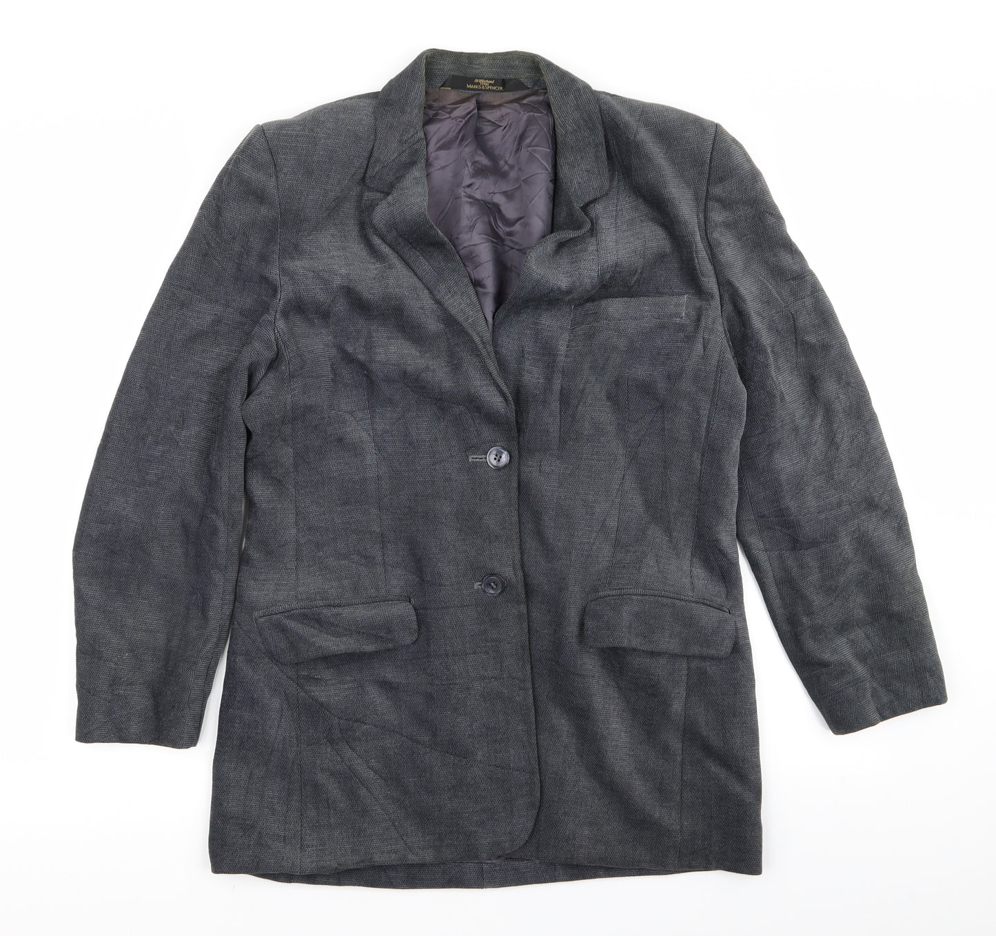 m&s Womens Grey   Jacket  Size 12