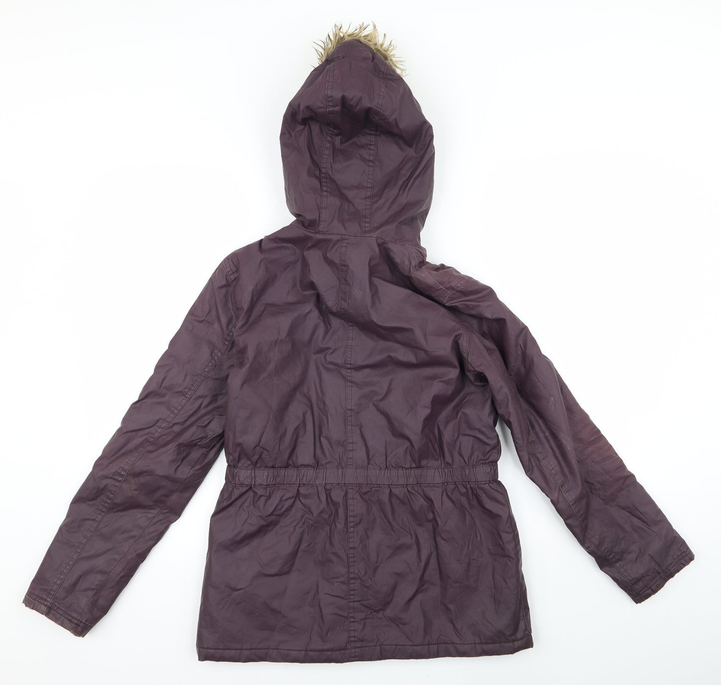 George Womens Purple   Parka Jacket Size M