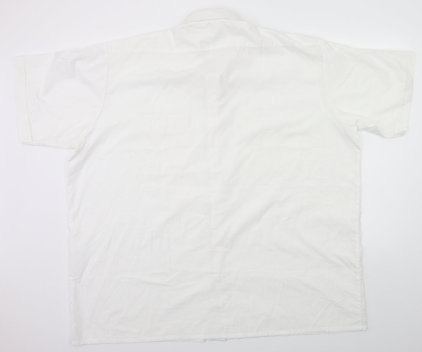 Preworn Mens White    Dress Shirt Size 3XL