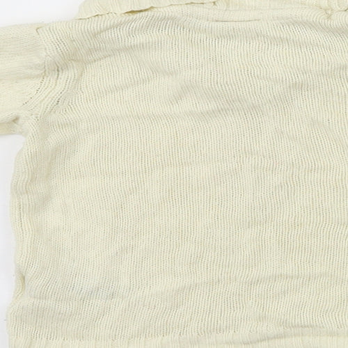 H&M  White Animal Print  Pullover Jumper Size 12-18 Months