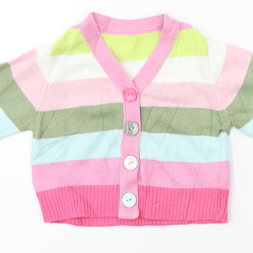 Marks & Spencer  Multicoloured Striped  Jacket  Size 3-6 Months