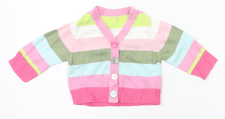 Marks & Spencer  Multicoloured Striped  Jacket  Size 3-6 Months