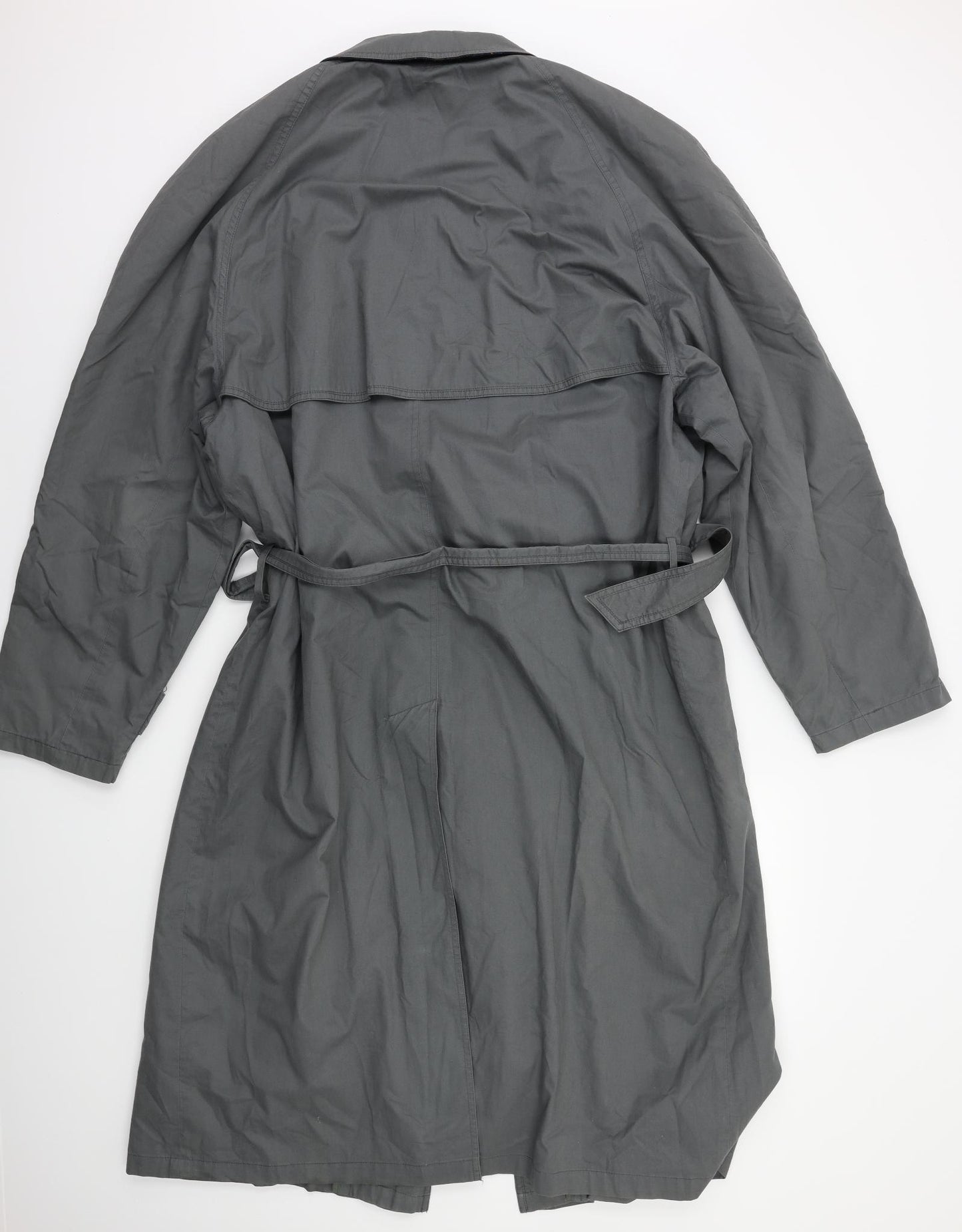 Burton Mens Grey   Overcoat Coat Size M