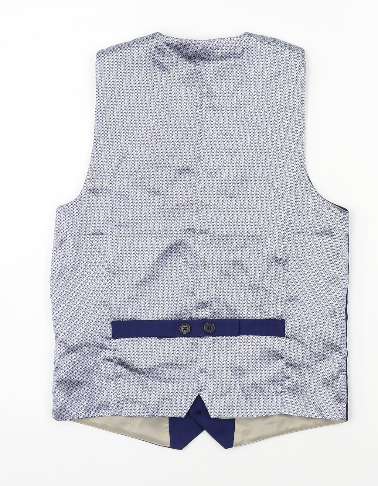 River island  Boys Blue   Jacket Waistcoat Size 12 Years