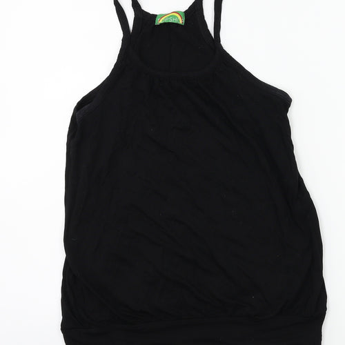 Topshop Womens Black   Basic Tank Size 10