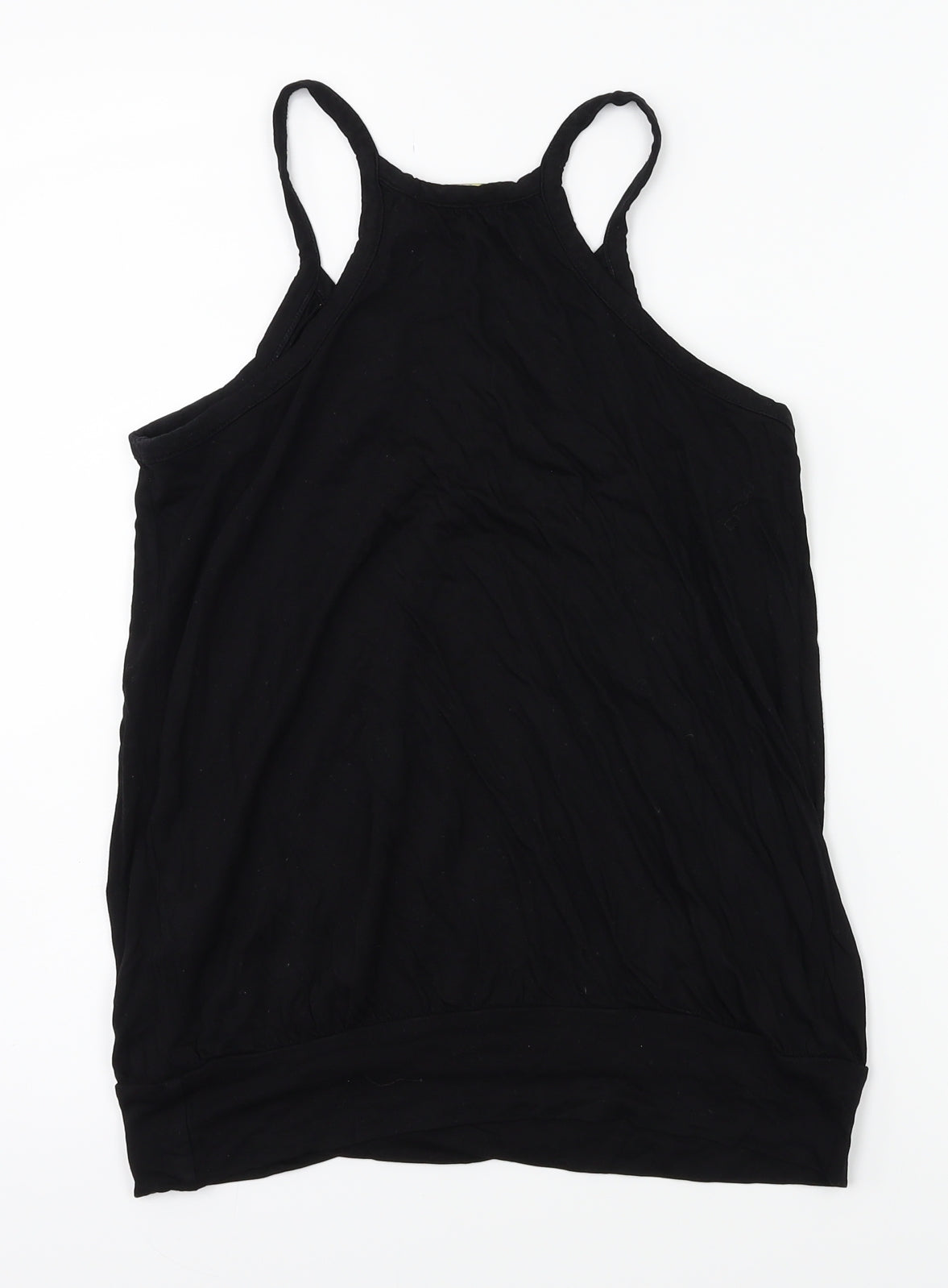 Topshop Womens Black   Basic Tank Size 10