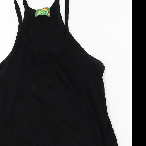 Topshop Womens Black   Basic Tank Size 10