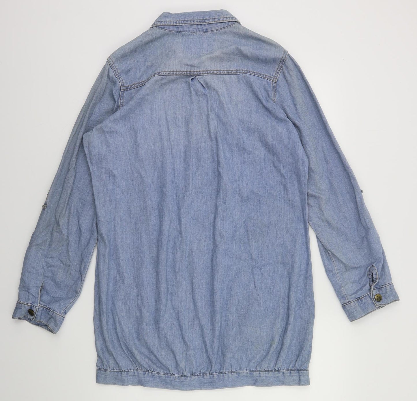 NEXT Womens Blue  Denim T-Shirt Dress  Size 14