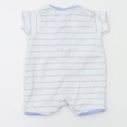 Mini Club  White Striped  Babygrow One-Piece Size Newborn