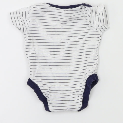 Looney Tunes  White Striped  Babygrow One-Piece Size 0-3 Months  - Looney Tunes