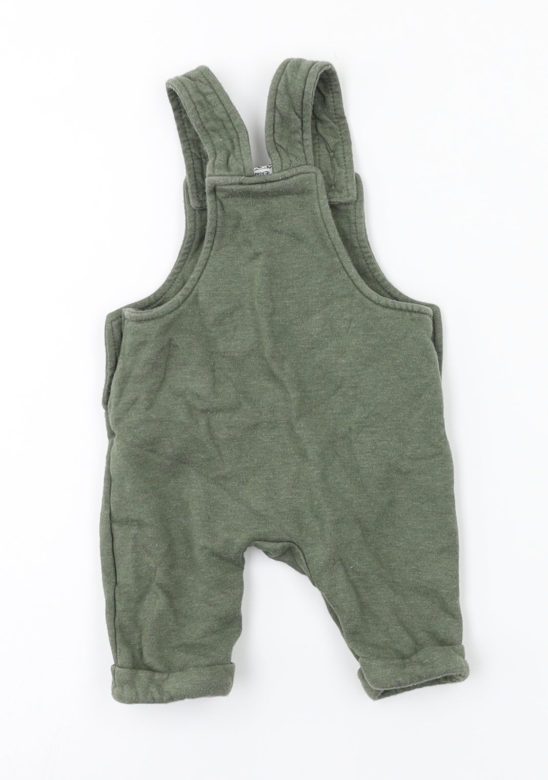 Disney Baby Green   Dungaree One-Piece Size 0-3 Months  - Micky Mouse