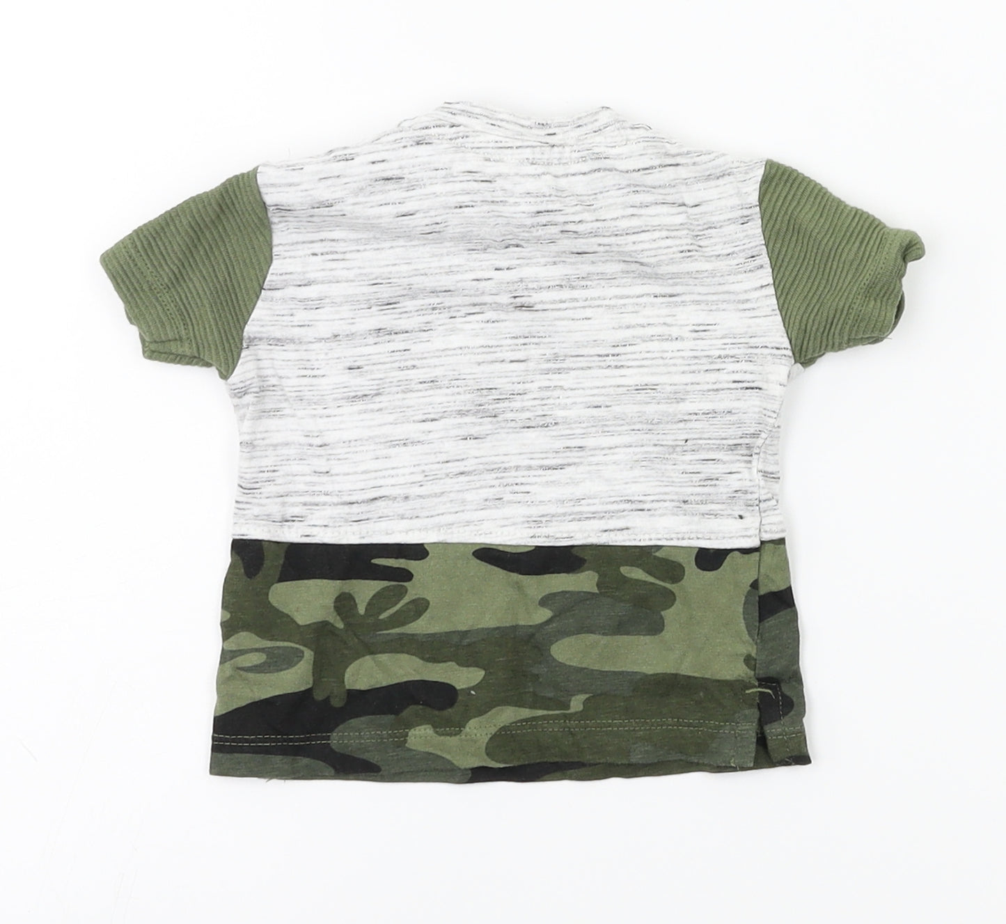 Primark Boys Grey   Basic T-Shirt Size 0-3 Months