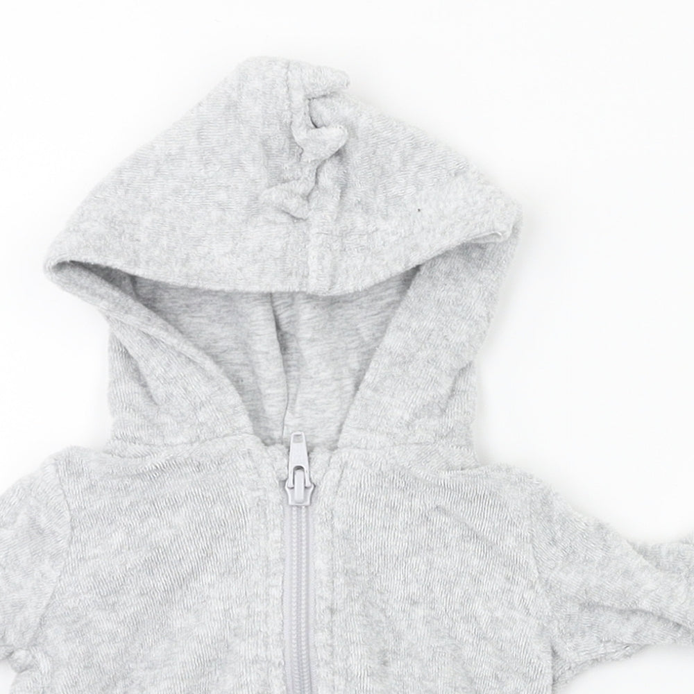 NEXT Boys Grey   Full Zip Jumper Size 0-3 Months