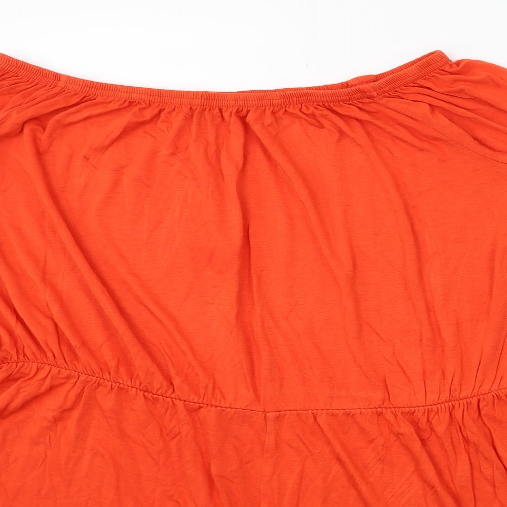 misguided Womens Orange   Playsuit Outfit/Set Size 14