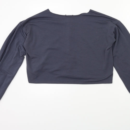 PRETTYLITTLETHING Womens Blue   Pullover Jumper Size 12