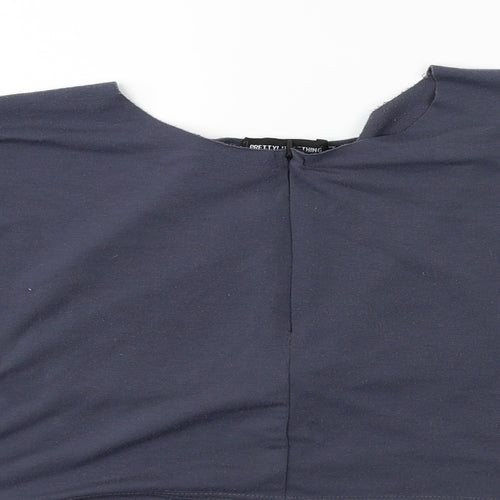 PRETTYLITTLETHING Womens Blue   Pullover Jumper Size 12