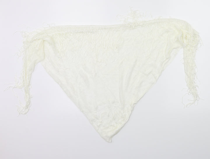 Preworn  White    Shawl/Wrap