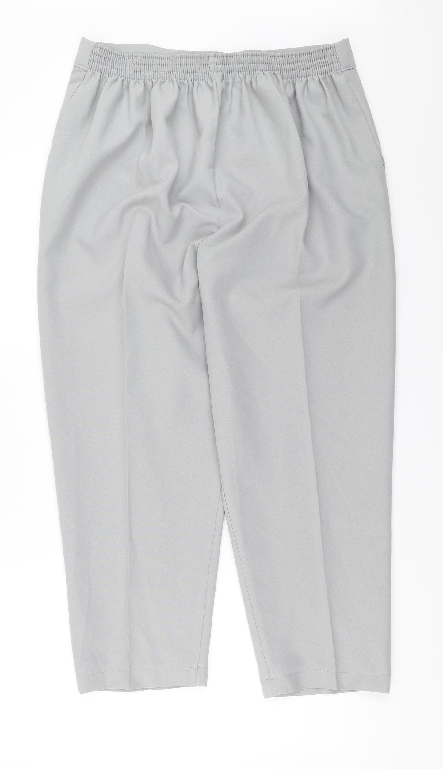 Preworn Womens Grey   Trousers  Size 30 in L23 in