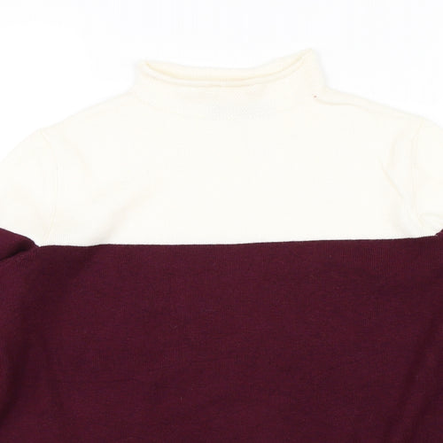 M&S Womens White   Pullover Jumper Size 10
