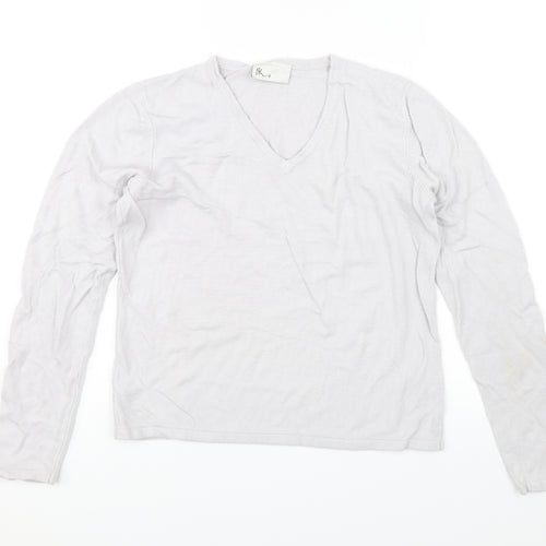 BHS Womens Grey   Jersey T-Shirt Size 14