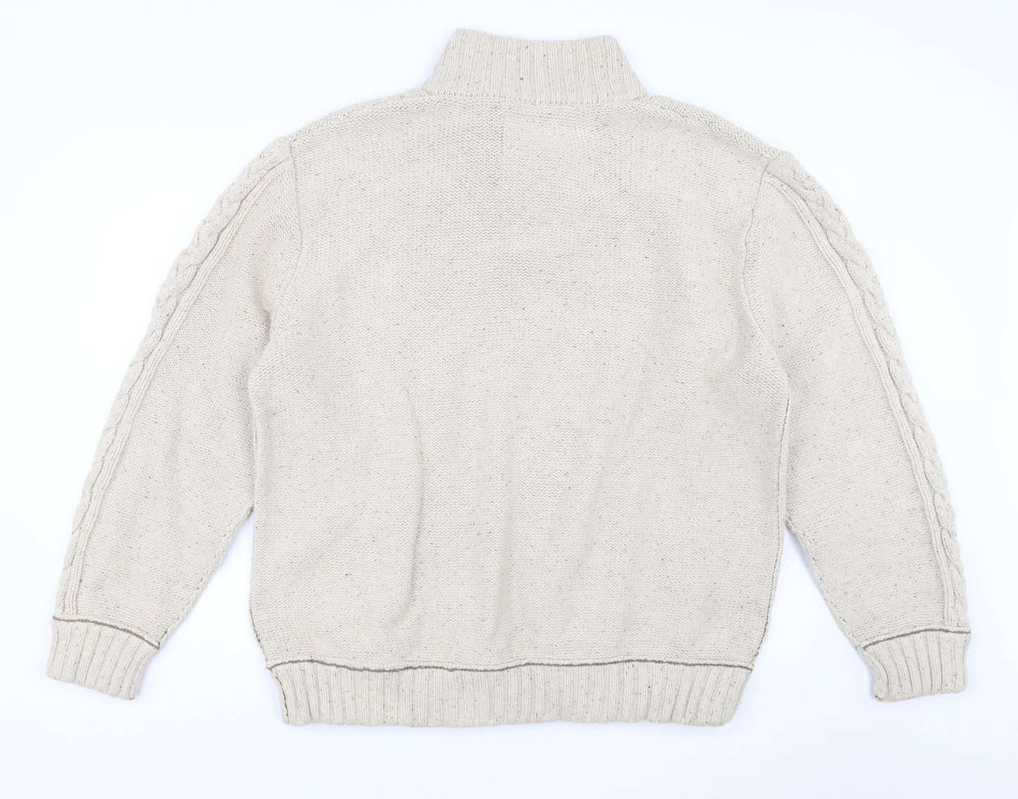 Mantaray Mens Beige   Pullover Jumper Size 2XL