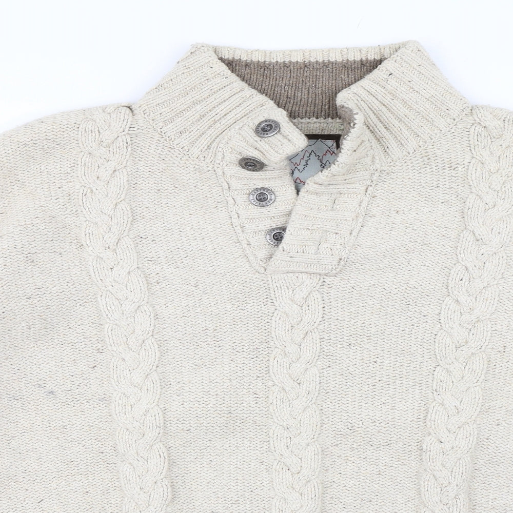 Mantaray Mens Beige   Pullover Jumper Size 2XL