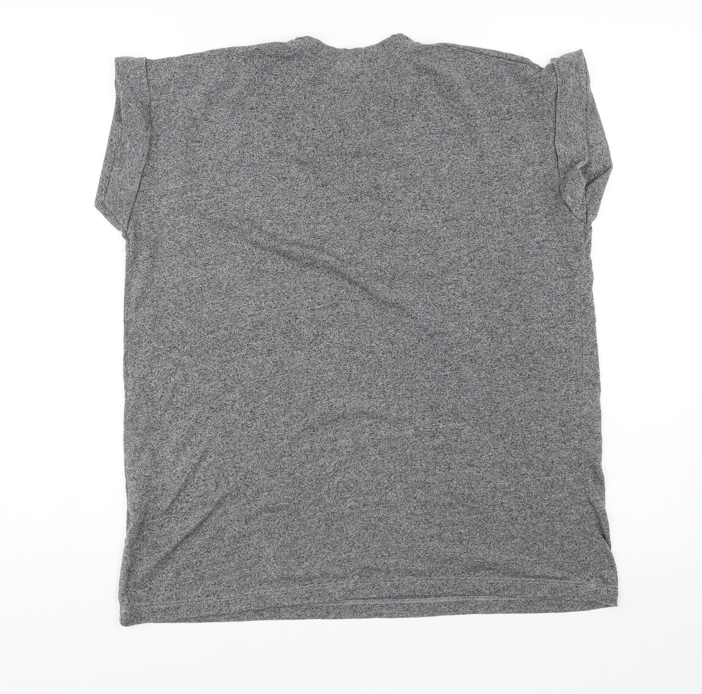Atmosphere Womens Grey   Basic T-Shirt Size 10  - Let it go