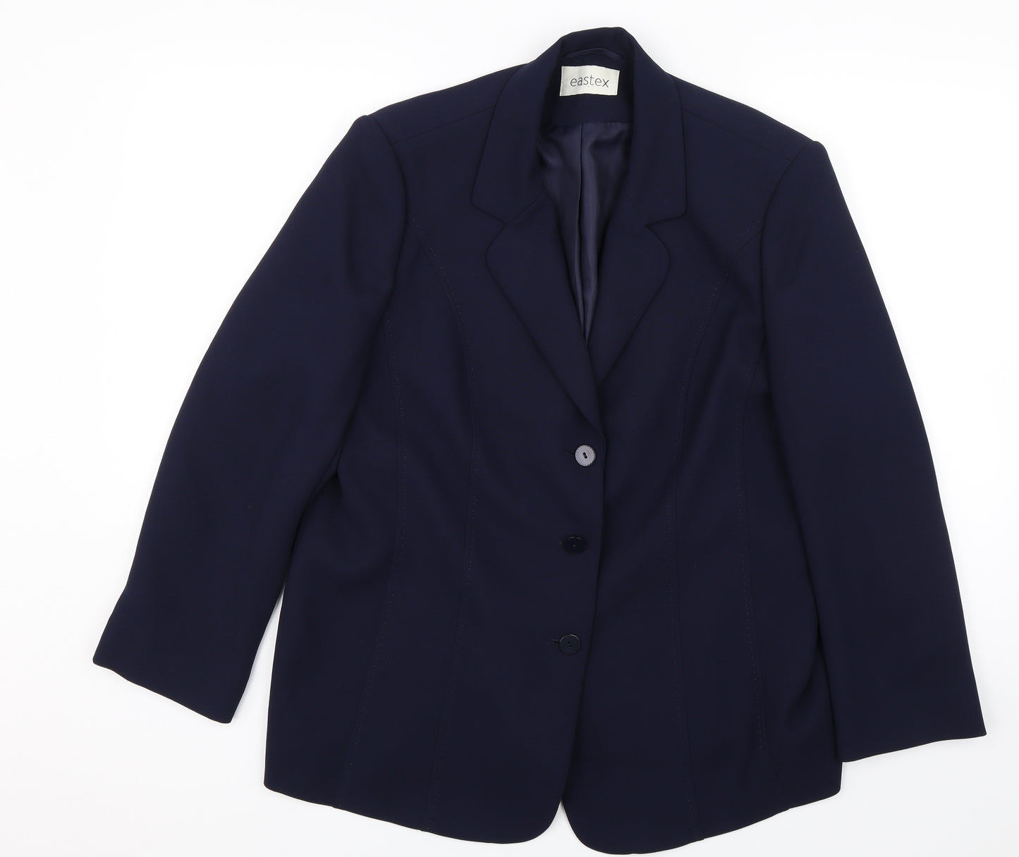Eastex Womens Blue   Jacket Blazer Size 14