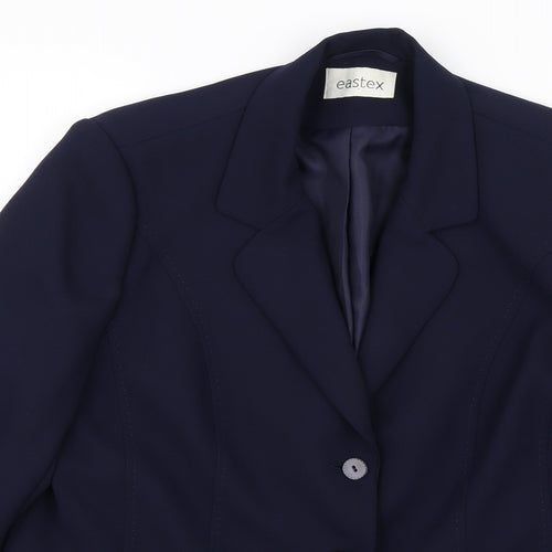 Eastex Womens Blue   Jacket Blazer Size 14