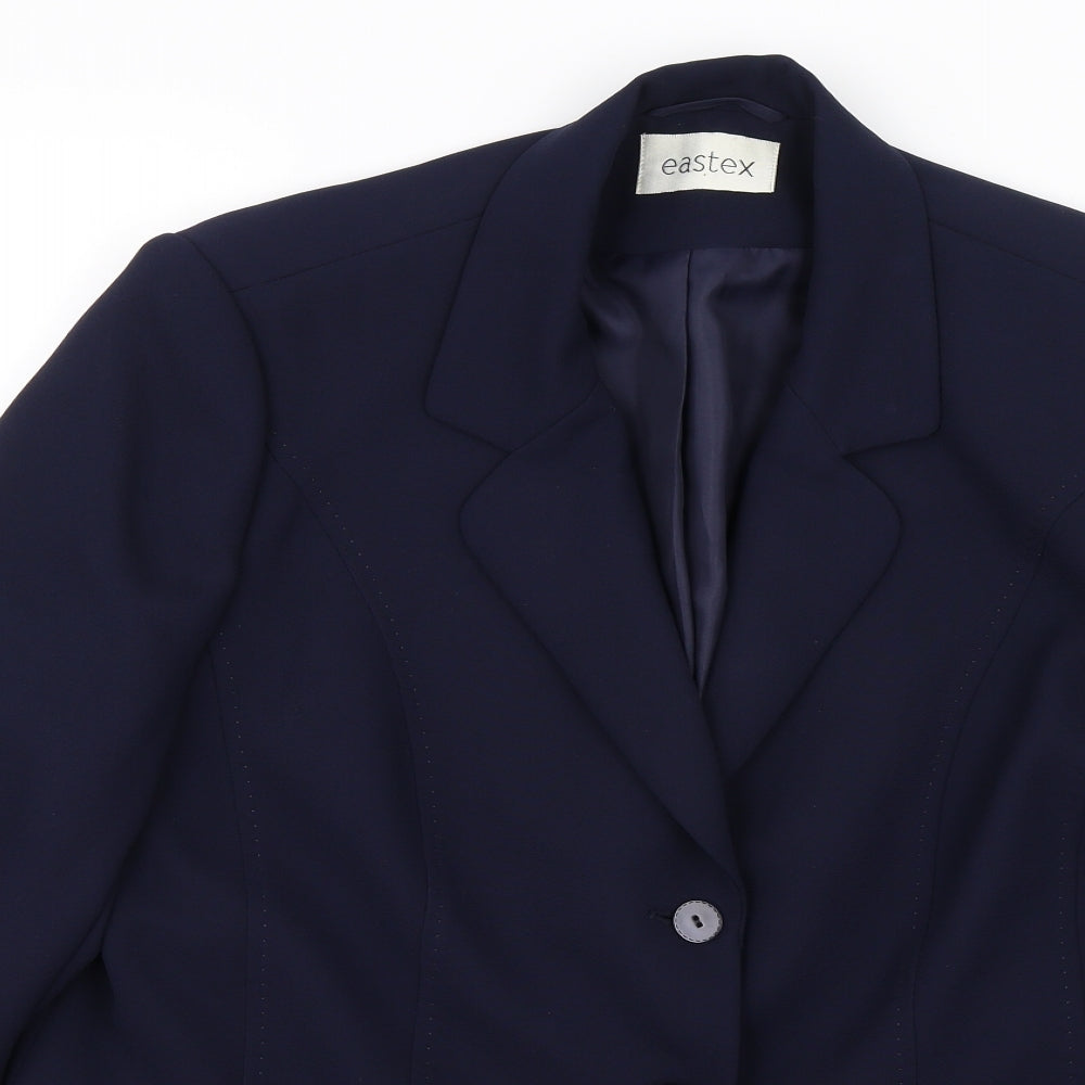 Eastex Womens Blue   Jacket Blazer Size 14