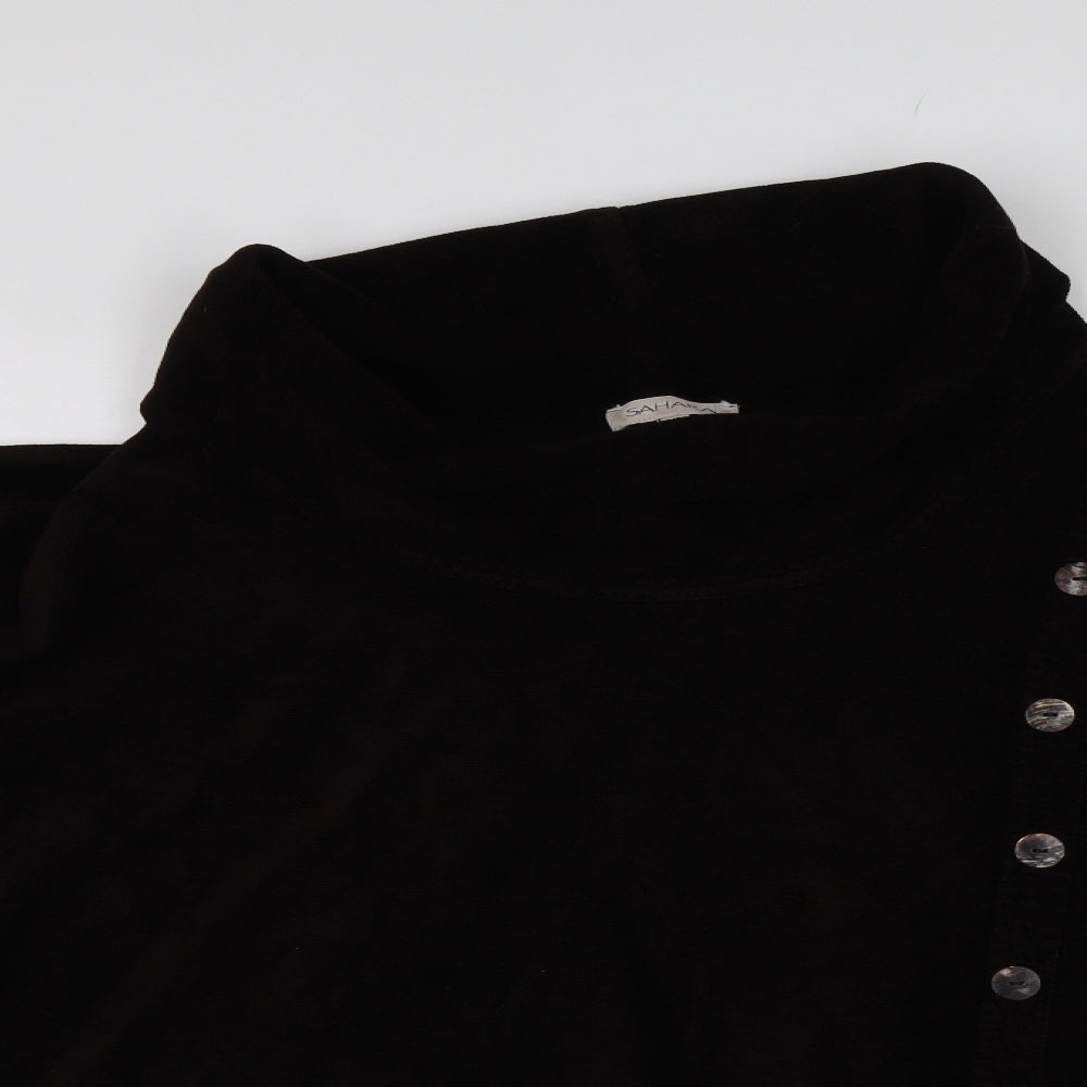 Sahara Womens Brown   Pullover Jumper Size M