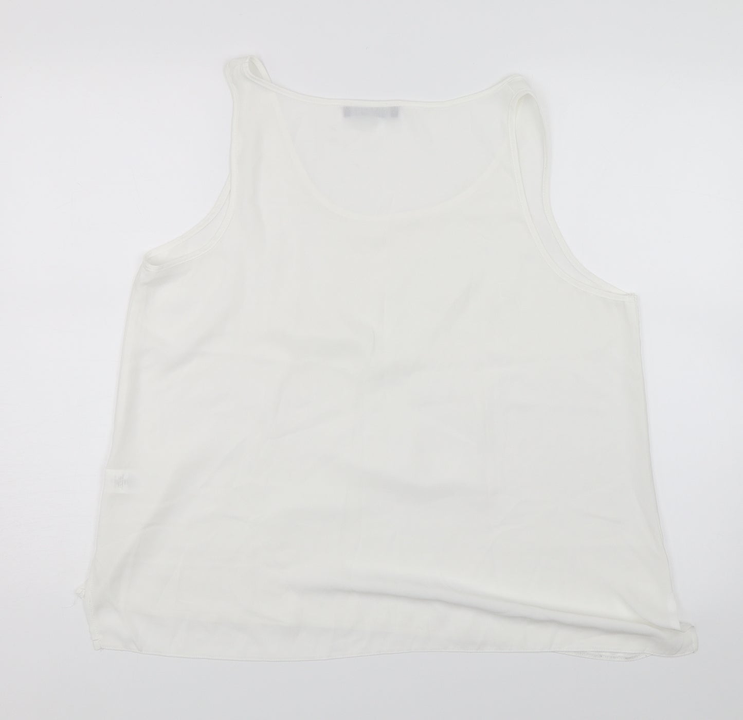 Atmosphere Womens White   Basic Tank Size 18