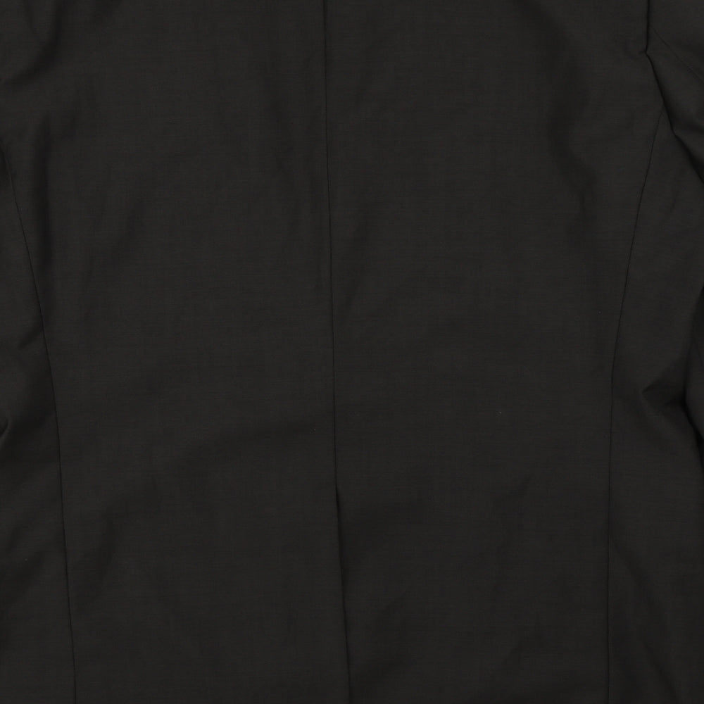 HUGO BOSS Mens Grey  Rayon Jacket Blazer Size 40