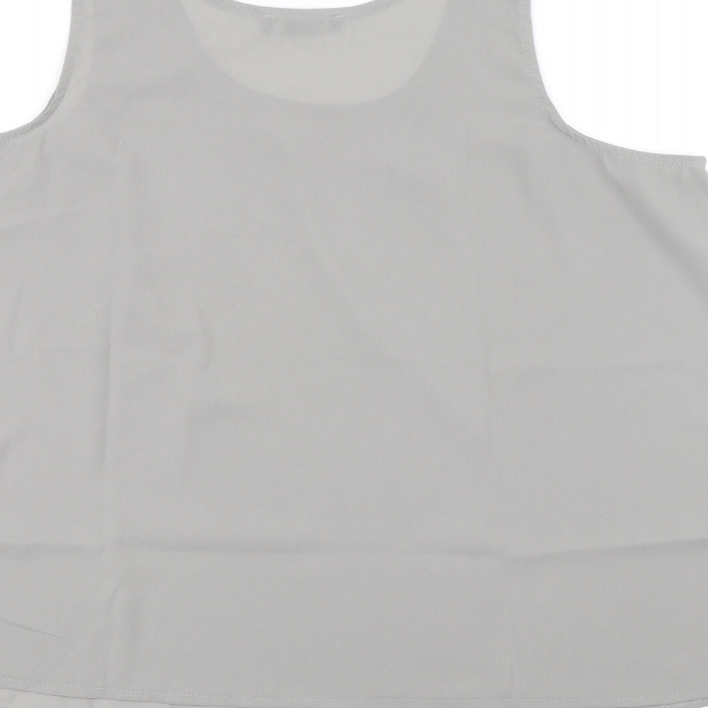 Atmosphere Womens Grey   Basic Blouse Size 18