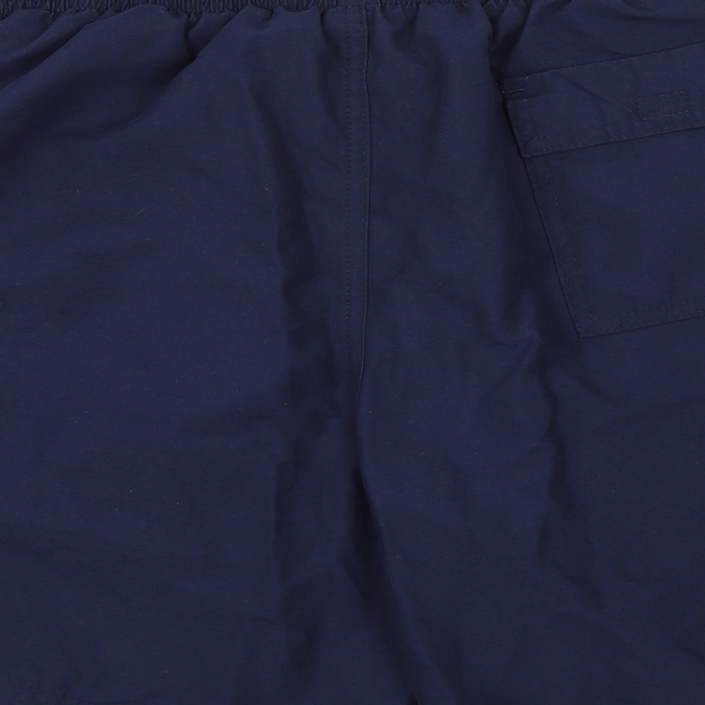 M&S Mens Blue   Bermuda Shorts Size M