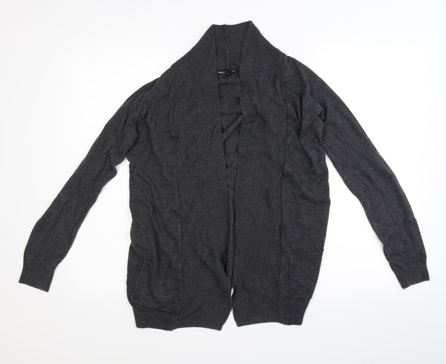 Mango Womens Grey   Cardigan Jumper Size S