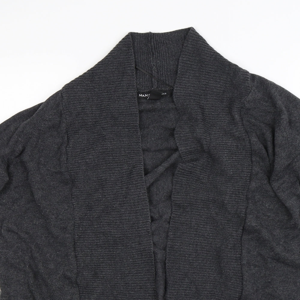 Mango Womens Grey   Cardigan Jumper Size S