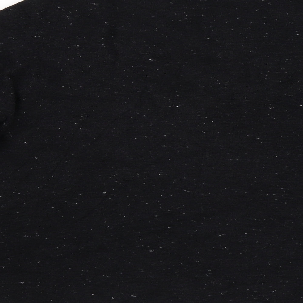 Zara Girls Black   Pullover Jumper Size 9-10 Years