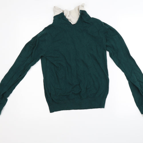 NEXT Womens Green   Pullover Jumper Size 10