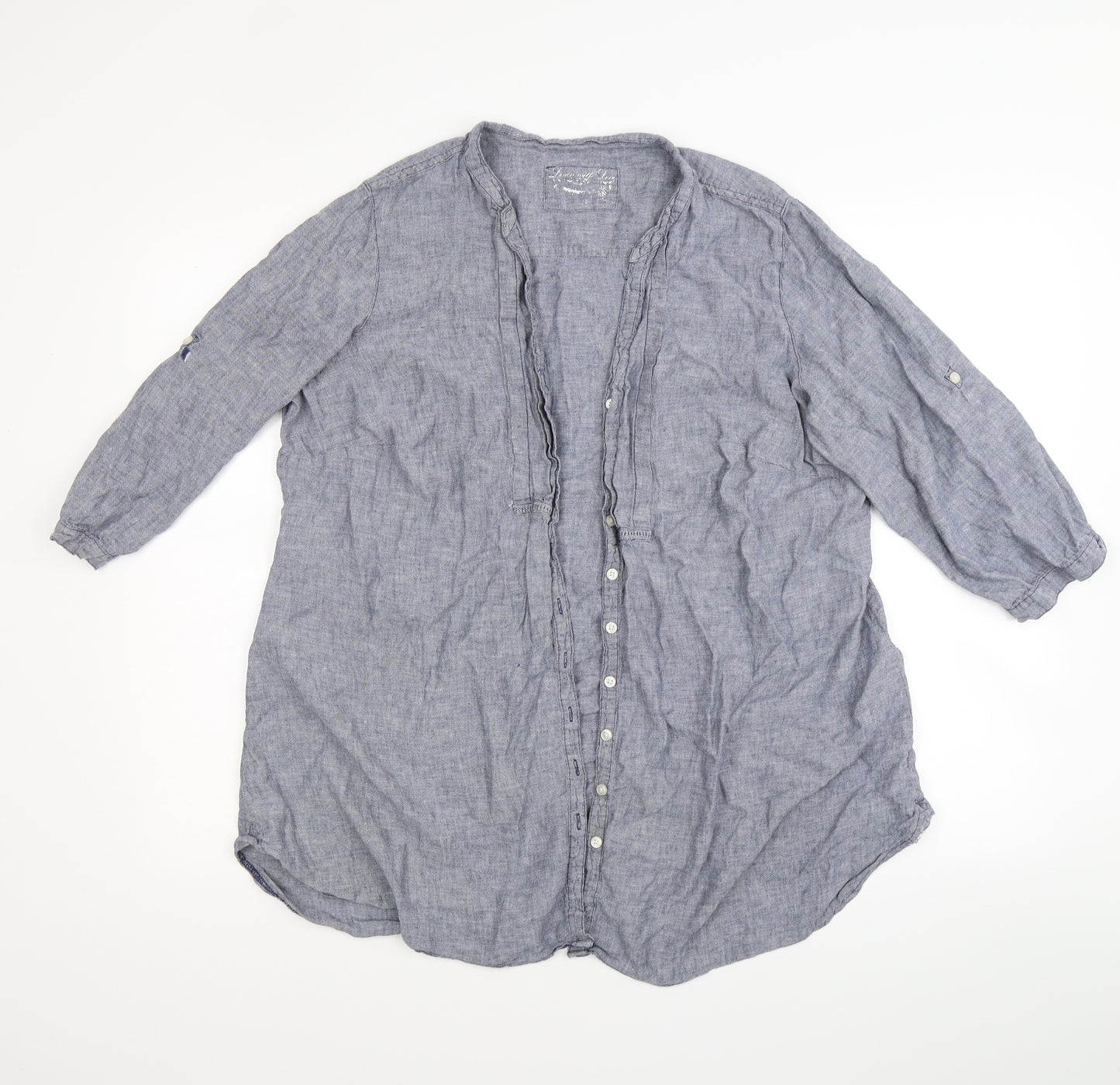 Marks and Spencer Womens Blue   Cardigan Jumper Size 22