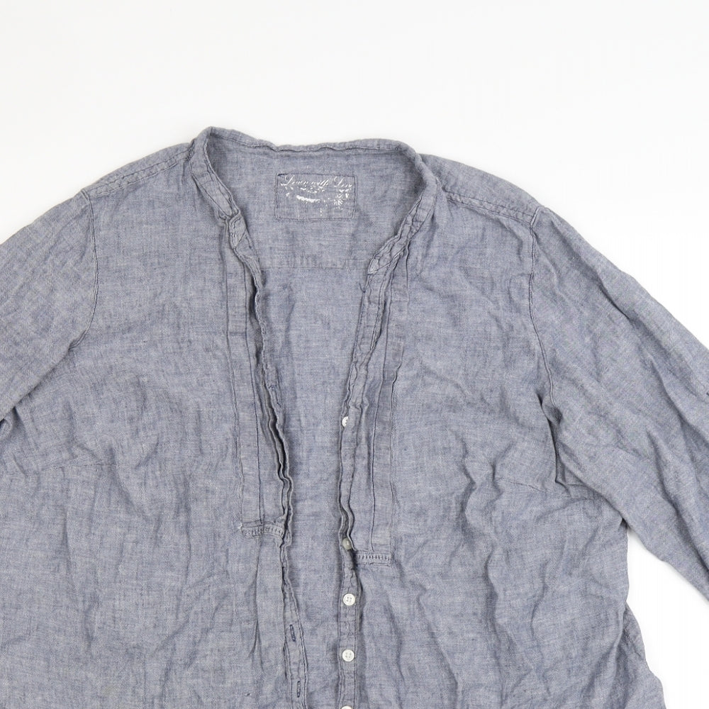 Marks and Spencer Womens Blue   Cardigan Jumper Size 22